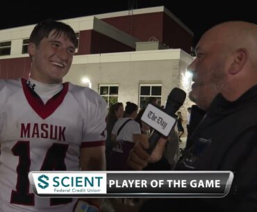 Scient Federal Credit Union Player of the Game Jason Champagne