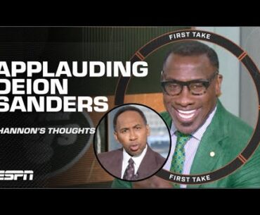 Shannon Sharpe and Stephen A. APPLAUD Deion Sanders’ PATIENCE 💯 | First Take