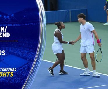 Shelton/Townsend vs. Nys/Schuurs Highlights | 2023 US Open Quarterfinal