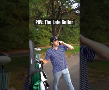 POV: The Late Golfer… #bogeybois #golf #golfing #golfr