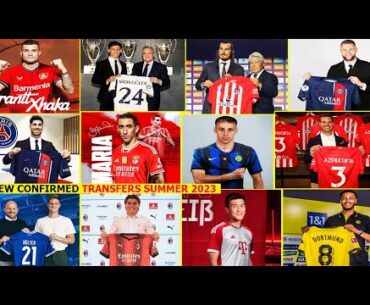 NEW CONFIRMED TRANSFERS SUMMER 2023 ✍🏻Arda Güler,Xhaka,Frattesi,Asensio,Min-jae Kim ... ✅