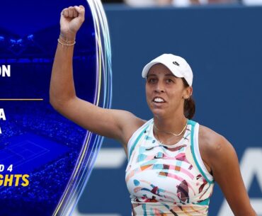 Madison Keys vs. Jessica Pegula Highlights | 2023 US Open Round 4