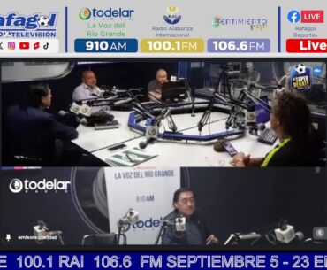 EL SÚPER DEBATE 910 AM LA VOZ DEL RÍO GRANDE  100.1 RAI  106.6  FM SEPTIEMBRE 5 - 23 EN VIVO :