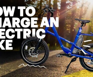How to Charge an Electric Bike