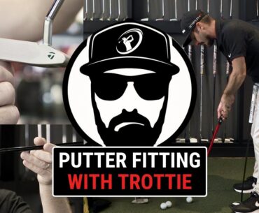 PUTTER FITTING WITH TROTTIE // Trottie Golf Mini Series Episode 1