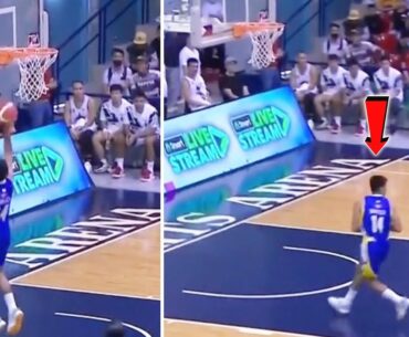 Mark Barroca Funniest Fastbreak ever! Can't stop Laughing after this move 🤣