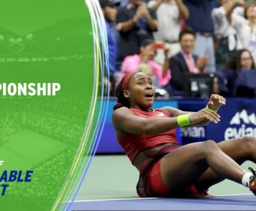 Championship Point | Coco Gauff Wins Women's Singles Title | 2023 US Open