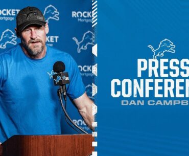 Dan Campbell Press Conference | Sept. 5, 2023