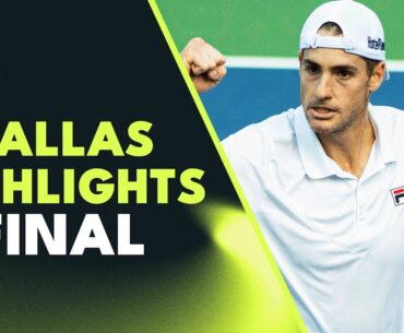 Yibing Wu vs John Isner EPIC! | Dallas 2023 Final Highlights