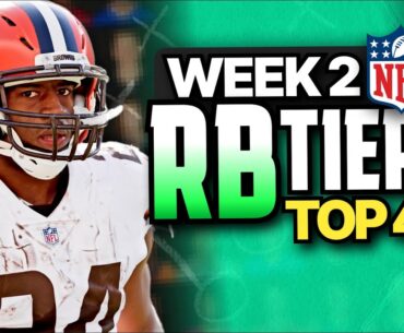 Week 2 Fantasy Football RB Rankings (Top 40)