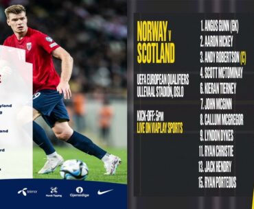 Norway Vs Scotland Euros Qualifiers Matchday 3 Radio 5 Live
