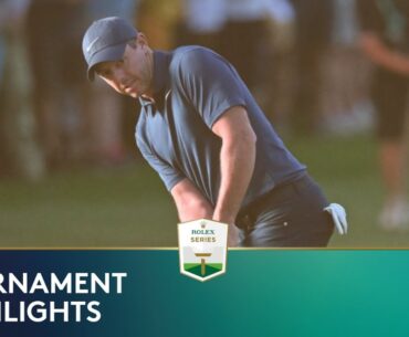 Rory McIlroy birdies in the DARK to make cut | Round 2 Highlights | 2023 BMW PGA Championship