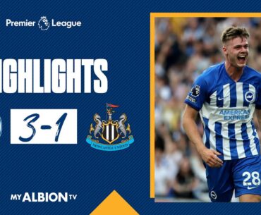 PL Highlights: Brighton 3 Newcastle 1