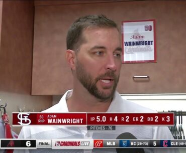 Adam Wainwright: 'That's the best I've felt all year, and it's not even close'