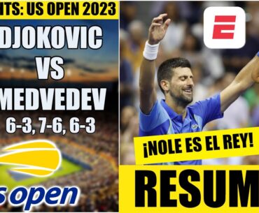 CAMPEÓN Novak Djokovic vs Daniil Medvedev | RESUMEN HIGHLIGHTS | FINAL | US Open 2023