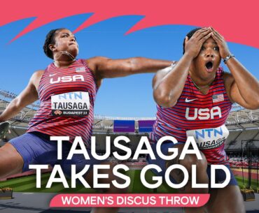 Tausaga obliterates PB and wins discus gold | World Athletics Championships Budapest 23