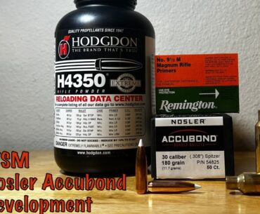 Tikka 300 WSM 180 gr Nosler Accubond Load Development