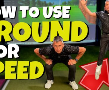 The Secret Of HOW TO Use The Ground in Golf | More Club Speed