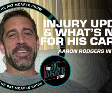 Aaron Rodgers on his injury and what's next for his career [FULL INTERVIEW] | The Pat McAfee Show