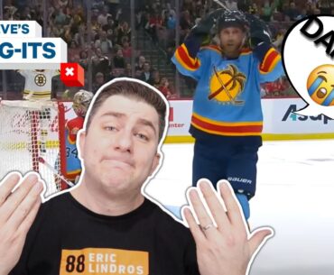 NHL Worst Plays Of The Week: STEVE's RESPONSE TO MARCHAND | Steve's Dang-Its