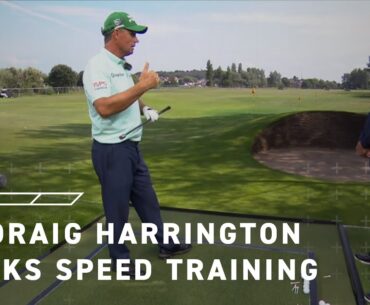 Padraig Harrington Talks Speed Training with SuperSpeed on Open Zone