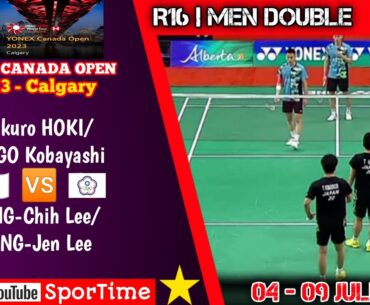 R16‼️Dicurangi Wasit‼️HOKI / YUGO (JPN) vs FANG / FANG (TPE)  | YONEX Canada Open 2023