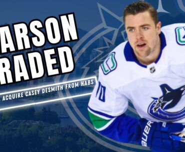 TANNER PEARSON TRADED TO THE MONTREAL CANADIENS FOR CASEY DESMITH