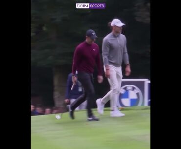 Gareth Bale shows off his golf skills