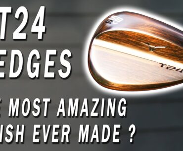 Mizuno T24 Wedges - THIS Finish is a thing of Beauty