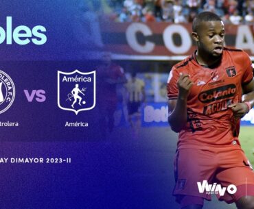 Alianza Petrolera vs. América (goles) | Liga BetPlay Dimayor 2023-2 | Fecha 9