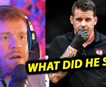 Why ref Marc Goddard was UPSET 😡 w/ Sean O'Malleys coach Tim Welch