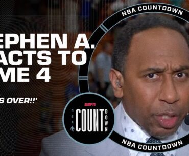 IT'S OVER! 🗣️ Stephen A. reacts to the Nuggets' Game 4 win over Heat in the Finals | NBA Countdown