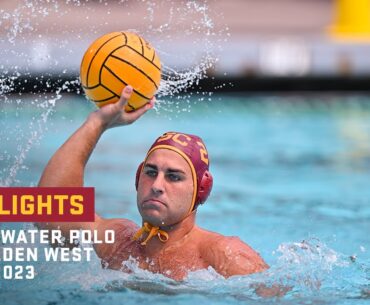 Men's Water Polo - USC 13, Golden West 8: Highlights (9/16/23)