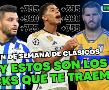 Las MEJORES APUESTAS 🤑 del Clásico Regio, Ligas Europeas y MÁS 🔥 | Pickstars | TUDN