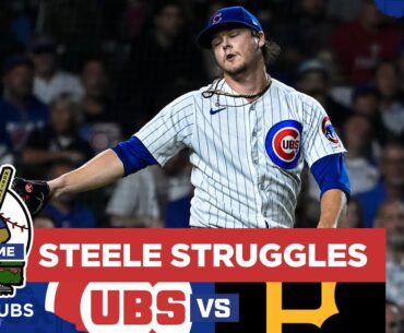 Chicago Cubs can't overcome Justin Steele's rough start in loss to Pirates | CHGO Cubs Podcast
