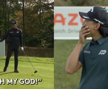 Min Woo Lee Makes ASTONISHING Birdie! | 2023 Cazoo Open de France