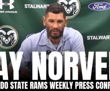 Jay Norvell talks Shedeur Sanders Impressions & "TCU & Nebraska Outplaying Colorado in Some Areas"