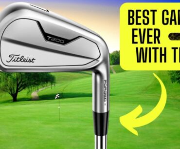 Titleist T200 Irons: Forgiveness Distance and Enhanced Feel