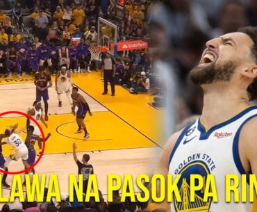 Klay Thompson at Warriors Bawe na sa Game 2 | Biglang Nawala si Anthony Davis