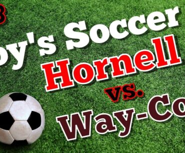 Hornell Red Raiders vs. Way-Co Golden Eagles Boy's Varsity Soccer