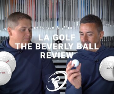 $69 LA GOLF'S BEVERLY GOLF BALL vs. TITLEIST ProV1X // Golf Ball Test