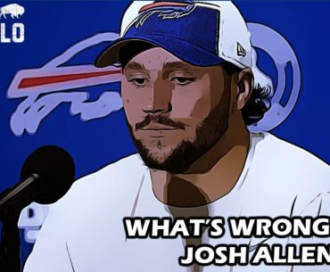 What is Going on With Josh Allen?