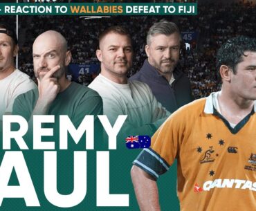 GBRA react to shock Wallabies defeat to Fiji with Jeremy Paul