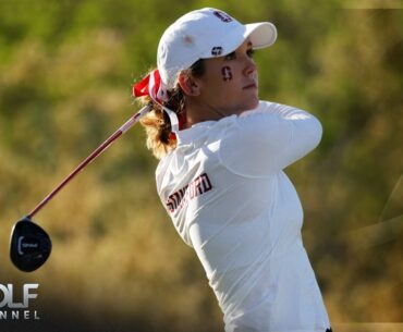 Rachel Heck 'more grateful than ever' at NCAA Women's Golf Championship | Golf Channel