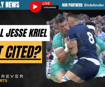 WILL JESSE KRIEL GET CITED? | World Cup News Daily | Forever Rugby