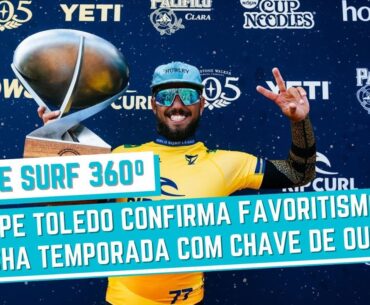 FILIPE TOLEDO ESCANCARA SUPERIORIDADE EM 2023 | O TRICAMPEONATO VEM EM 2024?