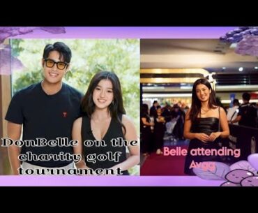 DONBELLE on the charity Golf tournament 2023 | BELLE attending AVGG premier night