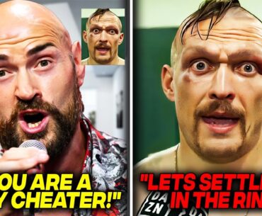 Tyson Fury CONFRONTS Oleksandr Usyk For Being A NASTY Cheater