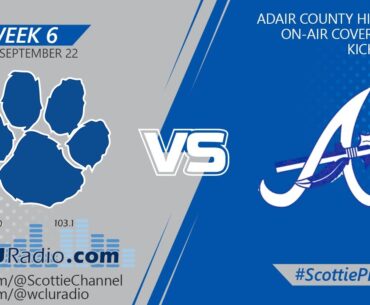 Glasgow Scotties vs Adair County Football Team | High School Football Week 6