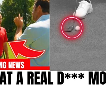 Huge golf meltdown caught on camera goes viral over stupid ruling!